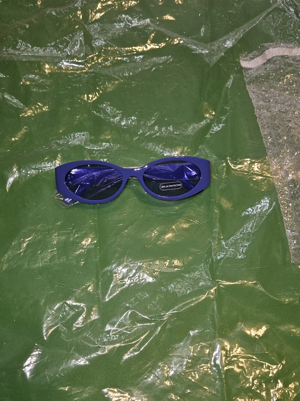 Blue/Purple Cat-Eye Sunglasses